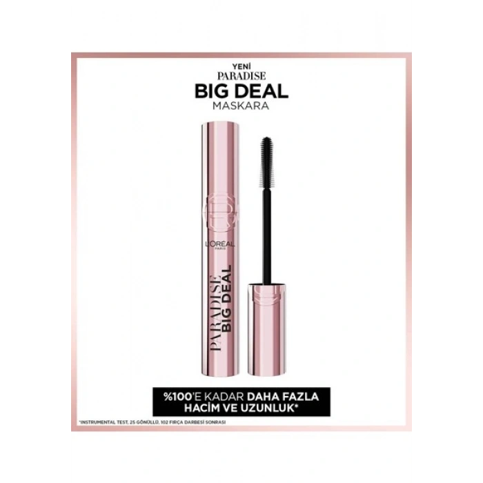 LOréal Paris Paradise Big Deal Maskara - Siyah