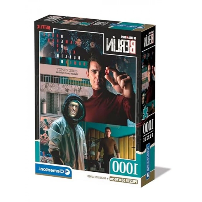 La Casa De Papel 1000 Parça Puzzle, Berlin Temalı
