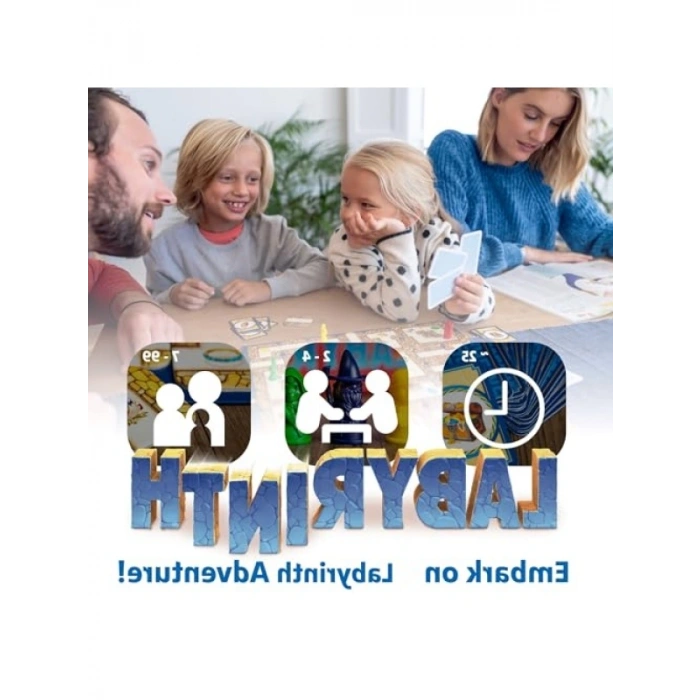 Labirent Oyunu - Aile İçin Eğlenceli Masa Oyunu