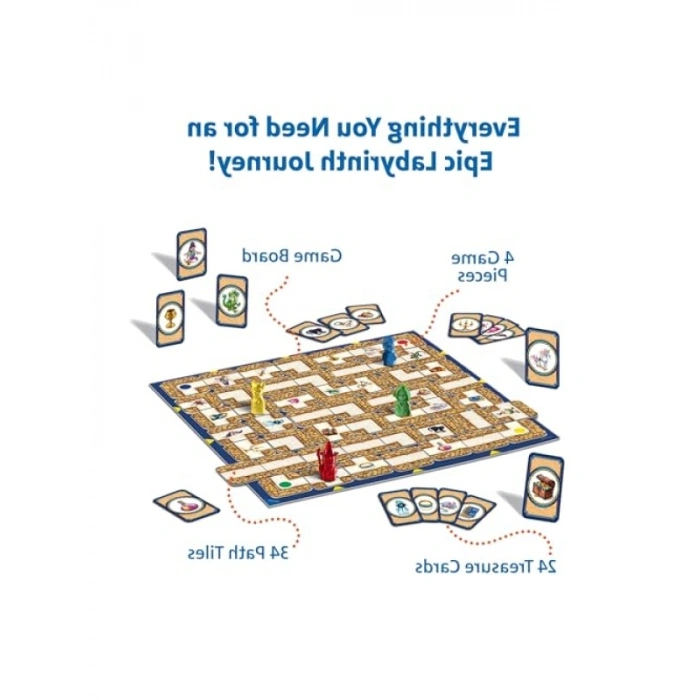 Labirent Oyunu - Aile İçin Eğlenceli Masa Oyunu