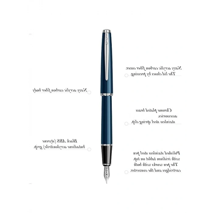 Lacivert Dolmakalem, Parlak Akrilik Kaplama