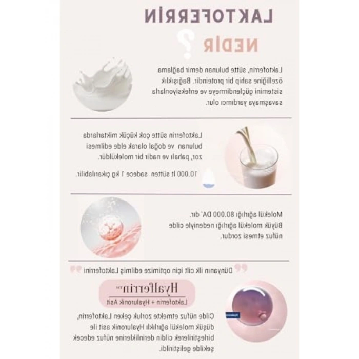 Laktoferrin İçeren Yüz Kremi - 50 ml