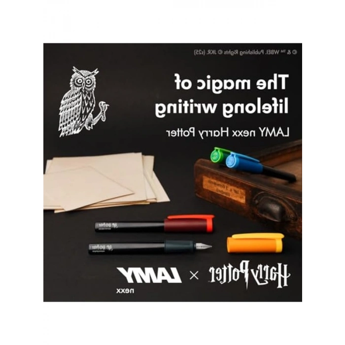 LAMY Nexx Dolma Kalem Alüminyum Gövde, M Uç, Gryffindor