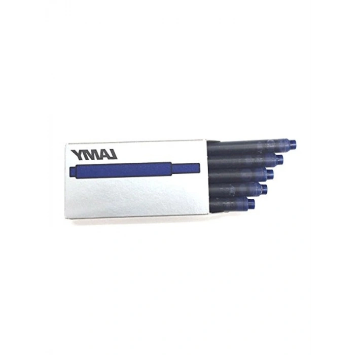 Lamy T10 Mürekkep Kartuşu 5’Li Kutu Mavi Siyah