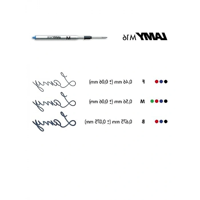 Lamy Tükenmez Kalem Refili Tekli Mavi Medium M Uç M16M-M