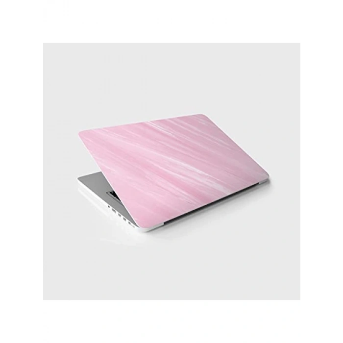 Laptop Sticker Kaplama Etiketi - Pembe