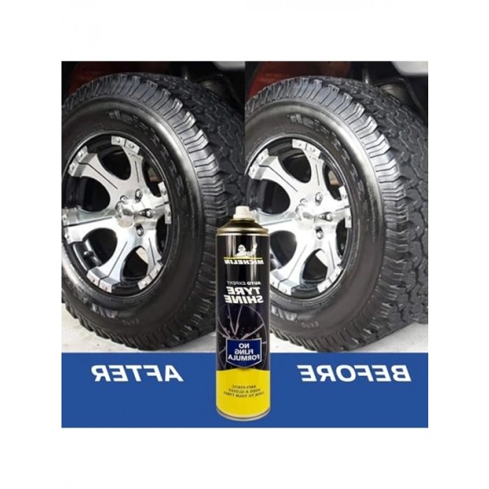 Lastik Parlatıcı Sprey - 520ml Ergonomik Tasarım