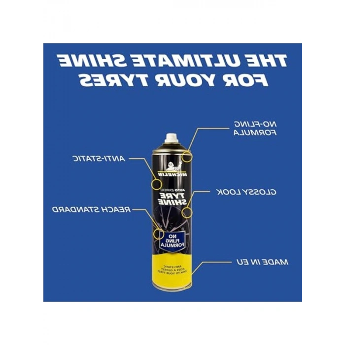 Lastik Parlatıcı Sprey, 520ml Etkili Temizlik Ürünü