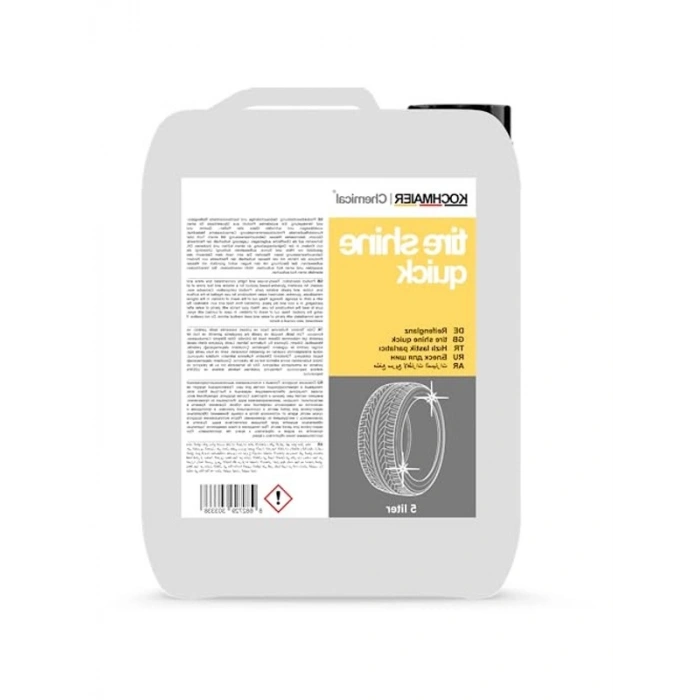Lastik Parlatıcı ve Koruyucu Cilası - 5 Litre Kapasite ile