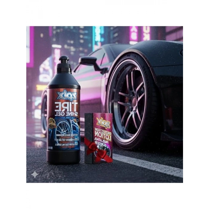 Lastik Temizleme Jeli, 500ml + Sünger HEDİYELİ