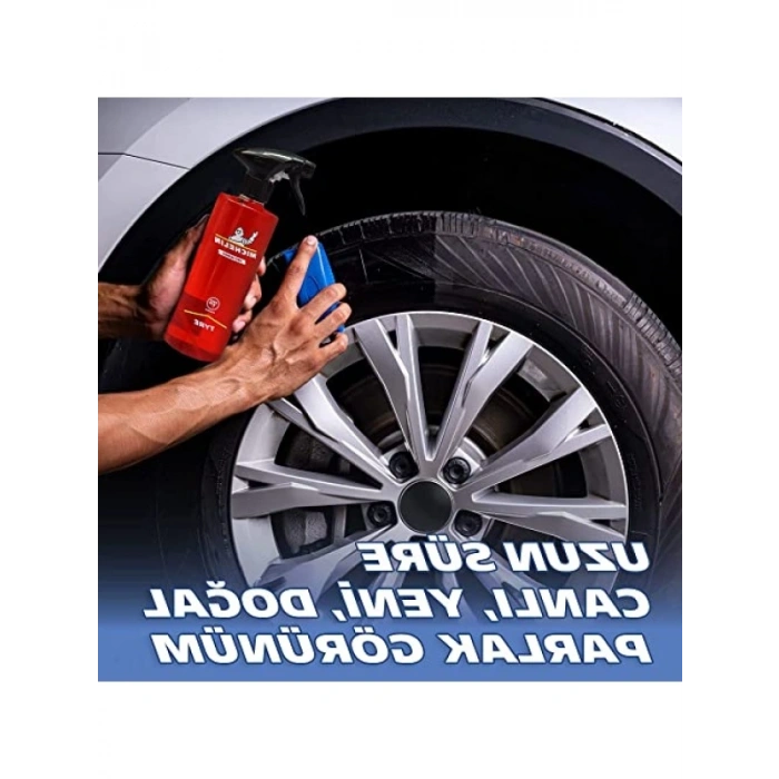 Lastik ve Trim Temizleyici Parlatıcı Sprey - 500ml