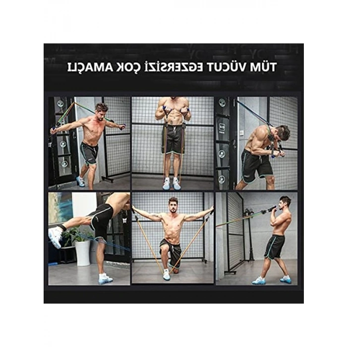 Lateks Spor Seti, Egzersiz Bandı ve Ekipmanları