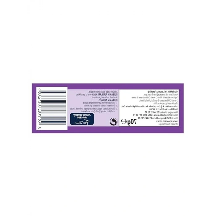 Lavanta Ferahlığı Sağlayan Mini Jel, 70 g Boyutuyla Pratik Kullanım