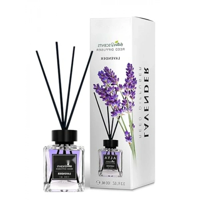 Lavanta Kokulu Bambu Çubuklu Oda Kokusu