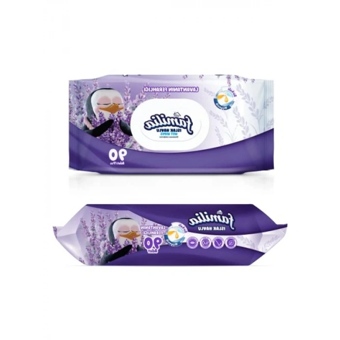 Lavanta Kokulu Islak Havlu - 90 Yaprak