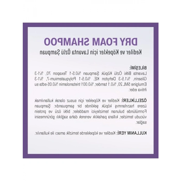 Lavanta Kokulu Kuru Şampuan 200 ML