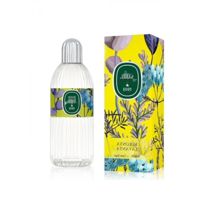 Lavanta Kolonyası - 400 ml Silindir Cam Şişe