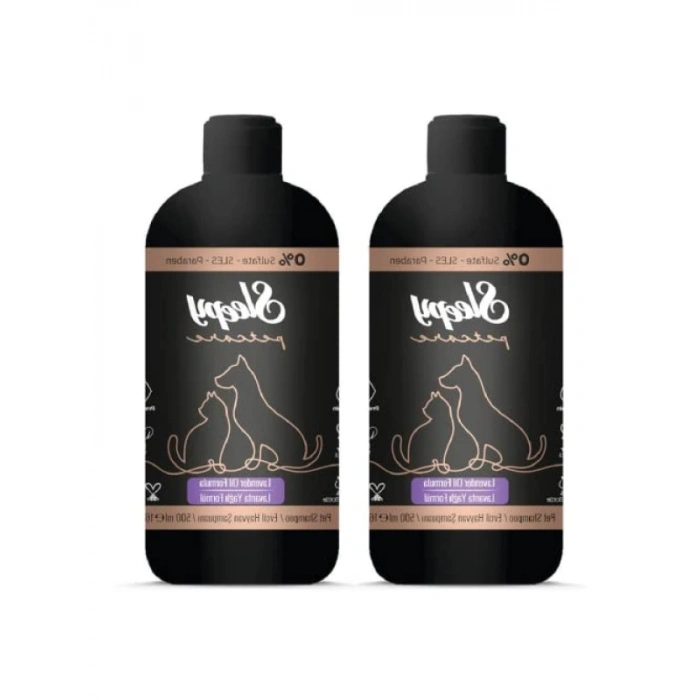 Lavanta Yağlı Evcil Hayvan Şampuanı, 500 ml (2 Adet)
