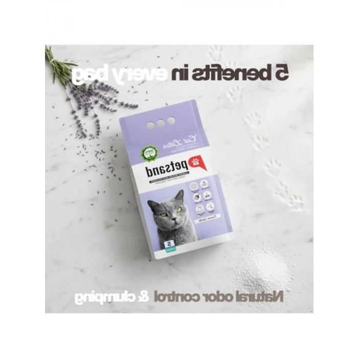 Lavantalı Kedi Kumu 10 Lt Ferahlatıcı ve Temiz Kullanım