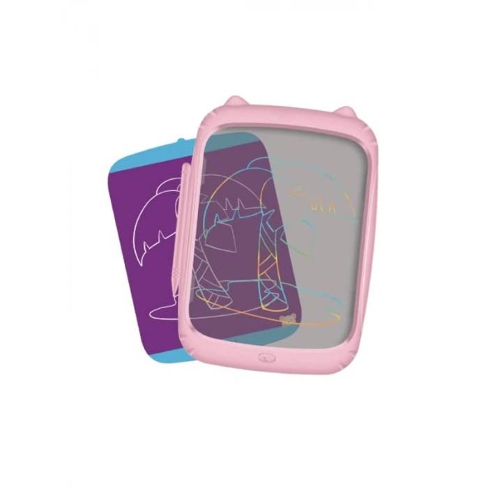 LCD Dijital Çizim Tableti ile 11 İnç ve Pembe Renkli Eğlenceli Set