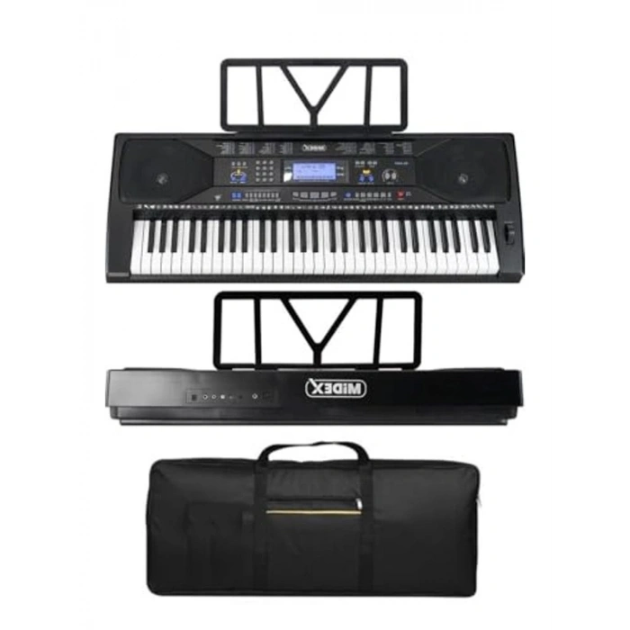 LCD Ekranlı 61 Tuşlu Org, USB MP3 ve Kulaklık ile Set