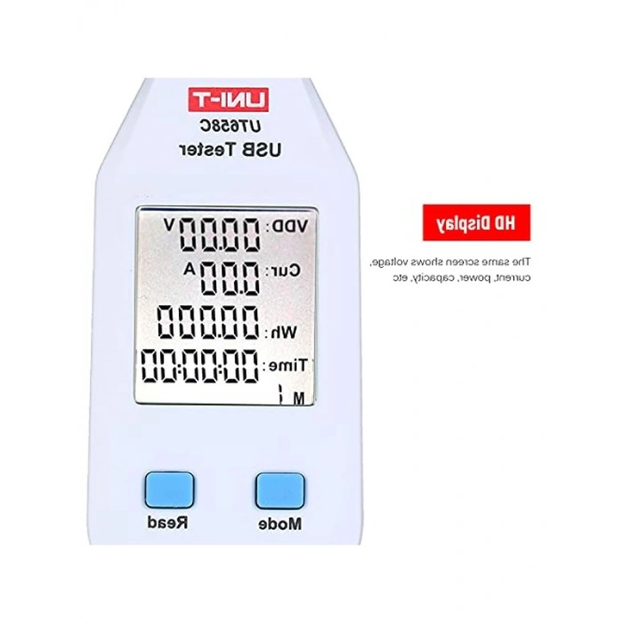 LCD USB Güç Ölçer, Dijital Volt Amper Test Cihazı, Kullanım Kolaylığı