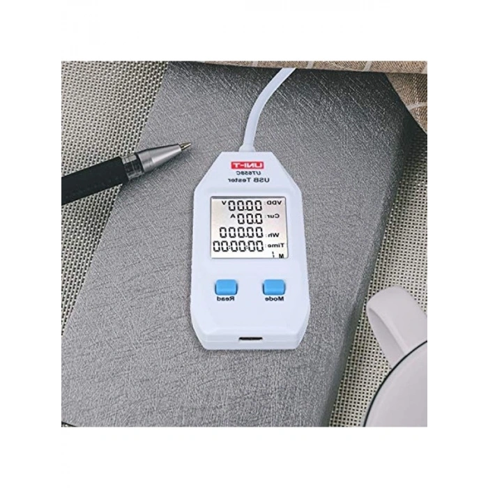LCD USB Güç Ölçer, Dijital Volt Amper Test Cihazı, Kullanım Kolaylığı
