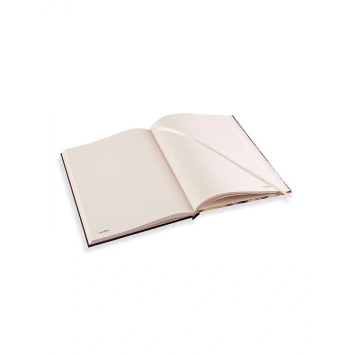 Le Color Creamona Toscana Dokulu Mini Defter Çizgili (kadın)