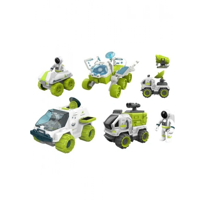 Learning Fun 8li Set Uzay Keşif Araçları ve Astronotlar Uzay Oyun Seti