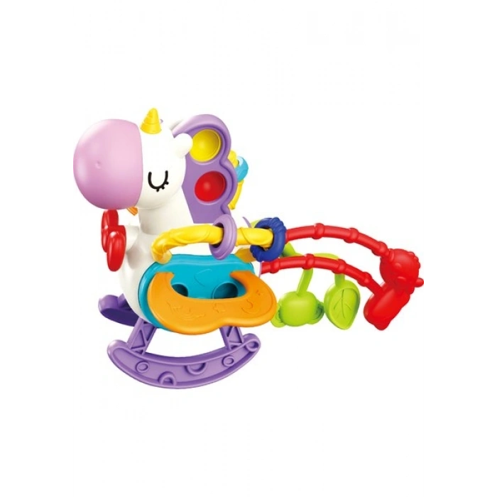 Learning Fun Duyusal Oyuncak Çıngıraklı Diş Kaşıyıcılı Aktivite Oyuncağı