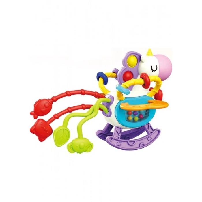 Learning Fun Duyusal Oyuncak Çıngıraklı Diş Kaşıyıcılı Aktivite Oyuncağı