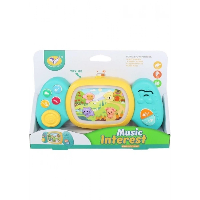 Learning Fun Işıklı Sesli Müzikli Piyano Oyun Konsolu Aktivite Oyuncağı