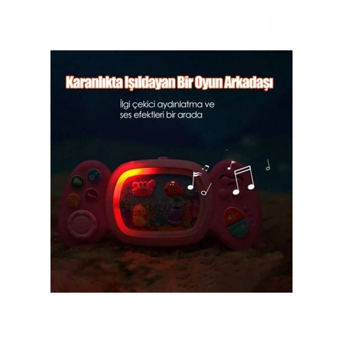 Learning Fun Işıklı Sesli Müzikli Piyano Oyun Konsolu Aktivite Oyuncağı
