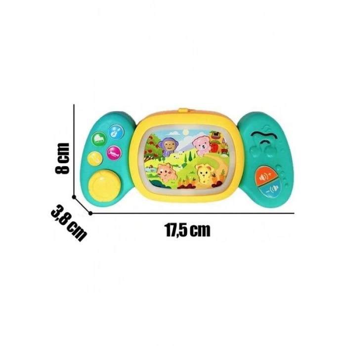 Learning Fun Işıklı Sesli Müzikli Piyano Oyun Konsolu Aktivite Oyuncağı
