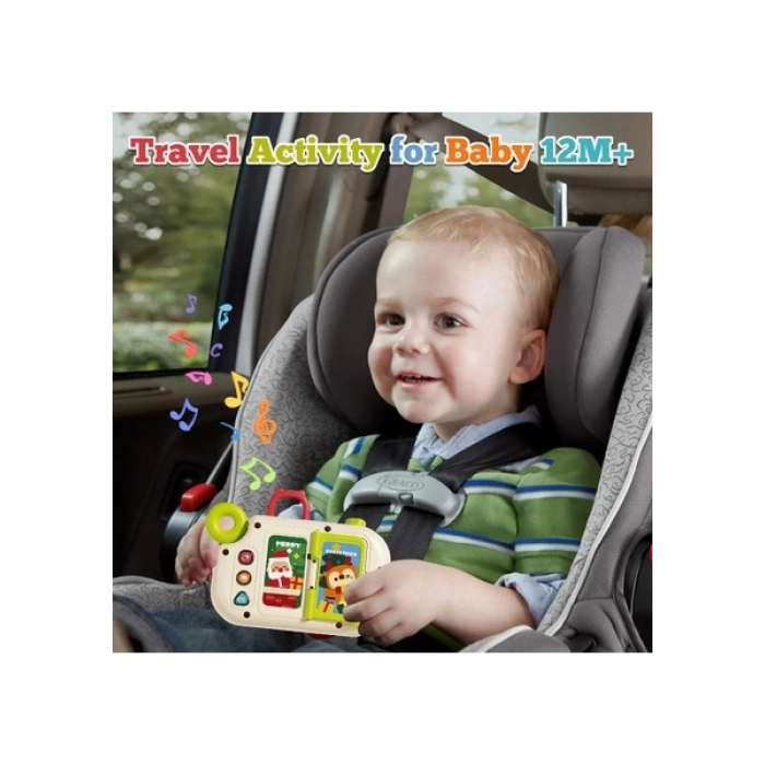 Learning Fun Kamera Şeklinde Duyusal Oyuncak Bebek Aktivite Oyuncağı