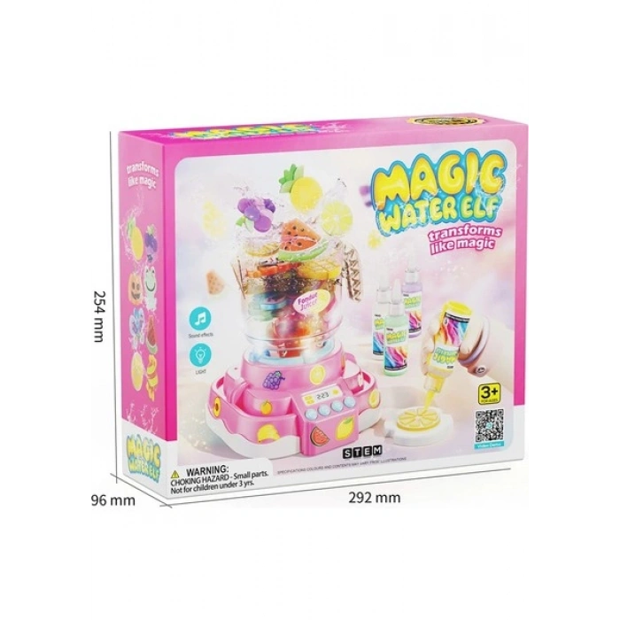 Learning Fun Magic Water Elf Aqua Gel Meyve Sıkacağı Kendin Yap Oyun Seti Stem