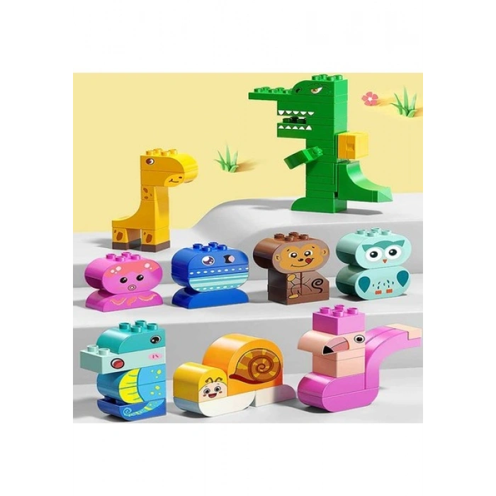 Learning Fun Marble Run Blok Yapı Seti 210 Parça Müzikli - Hayvanlar Alemi