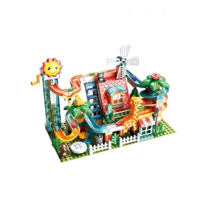 Learning Fun Marble Run Blok Yapı Seti 255 Parça - Orman Macerası