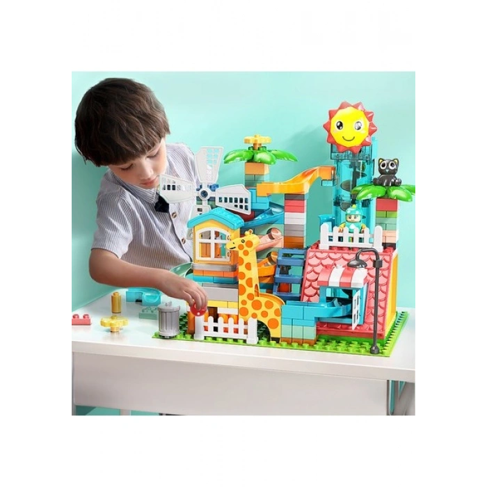 Learning Fun Marble Run Blok Yapı Seti 255 Parça - Orman Macerası