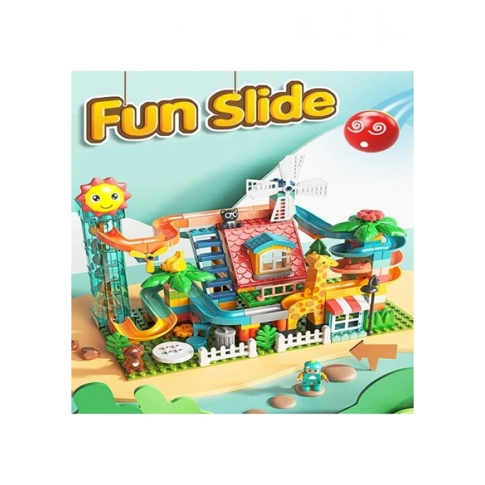 Learning Fun Marble Run Blok Yapı Seti 255 Parça - Orman Macerası