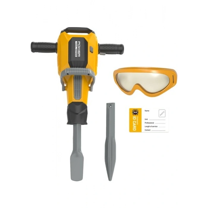 Learning Fun Oyuncak Hilti Seti ve Koruyucu Gözlük