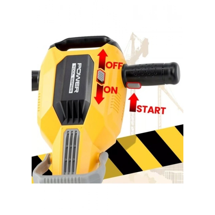 Learning Fun Oyuncak Hilti Seti ve Koruyucu Gözlük