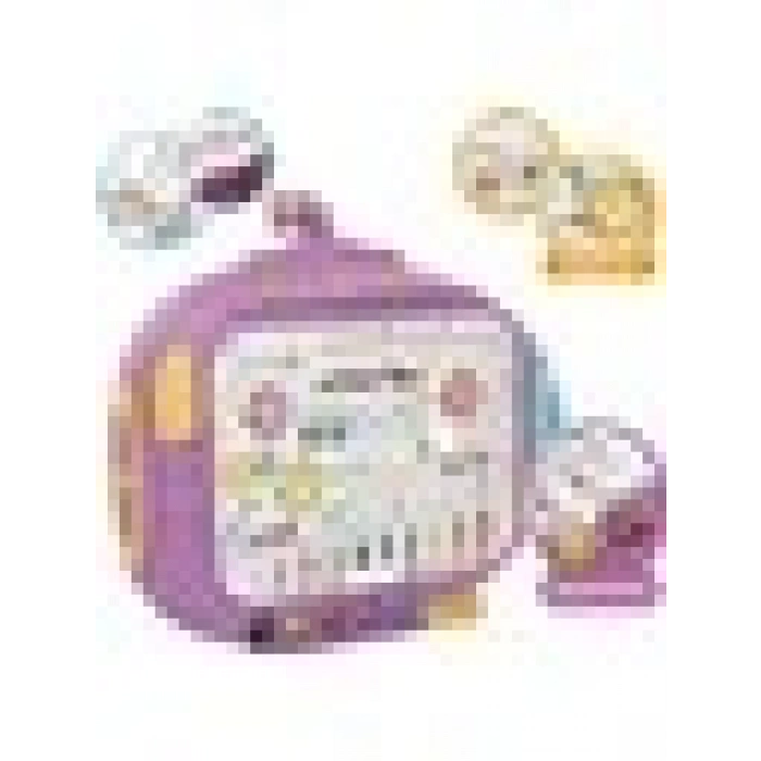 Learning Fun Submarine Manyetik Maze Labirent ve Balık Tutma Eğitici Oyuncak Sayılar ve Labirent Mor