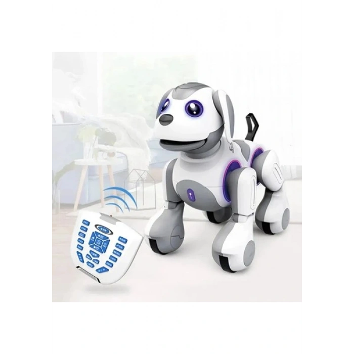 Learning Fun Uzaktan Kumandalı Şarjlı Akıllı Programlanabilir Hareket Sensörlü Robot Köpek