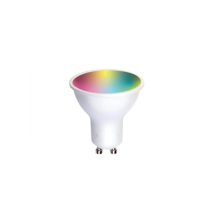 LED Akıllı RGB GU10 Lamba - Wi-Fi ve Bluetooth Uyumlu, 4W