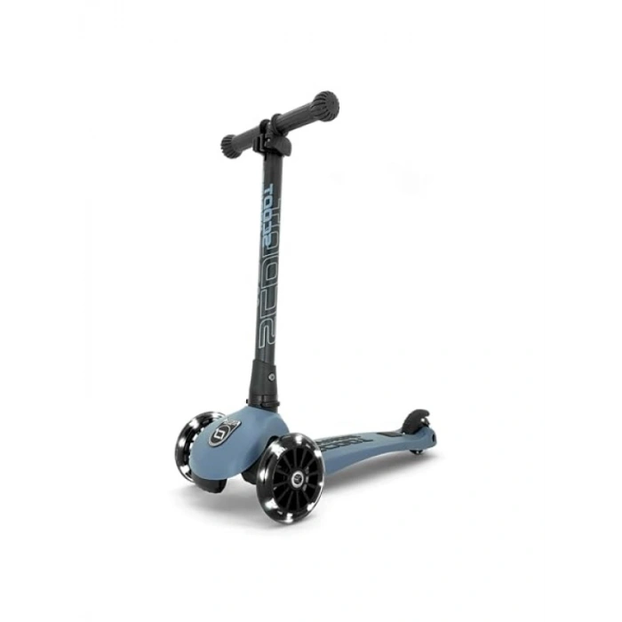 LED Aydınlatmalı Çelik Scooter