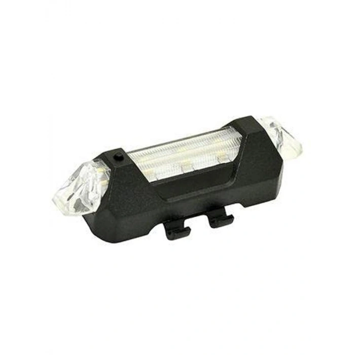 LED Bisiklet Işığı - Arka İkaz Işık, USB Şarjlı ve 4 Modlu