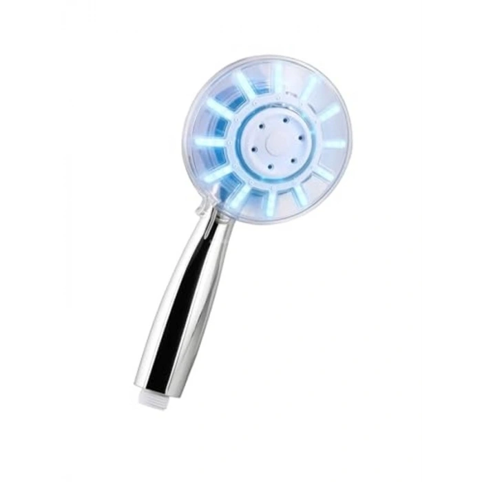 LED Duş Başlığı, Su Tasarrufu ve Renk Değiştiren Işık ile Modern