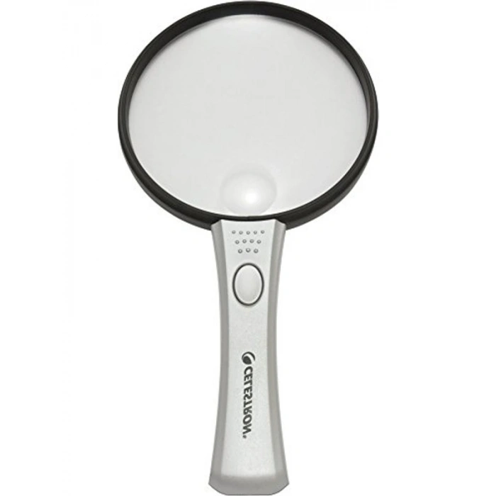 LED Işıklı 2X4 Büyüteç Kullanım Kolaylığı Sağlar