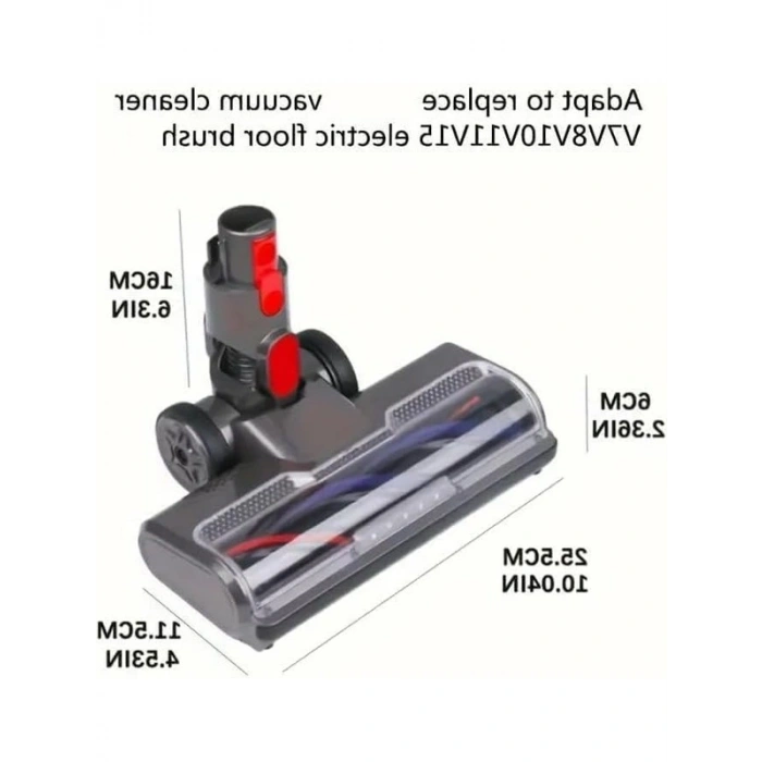LED Işıklı Elektrikli Süpürge Başlığı, Dyson V7-V15 Serilerine Uyumlu